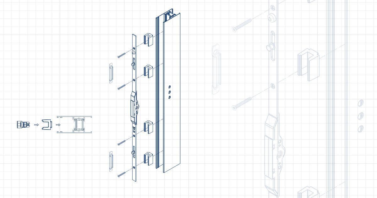 Cierre multipunto para Domo 85RTplus